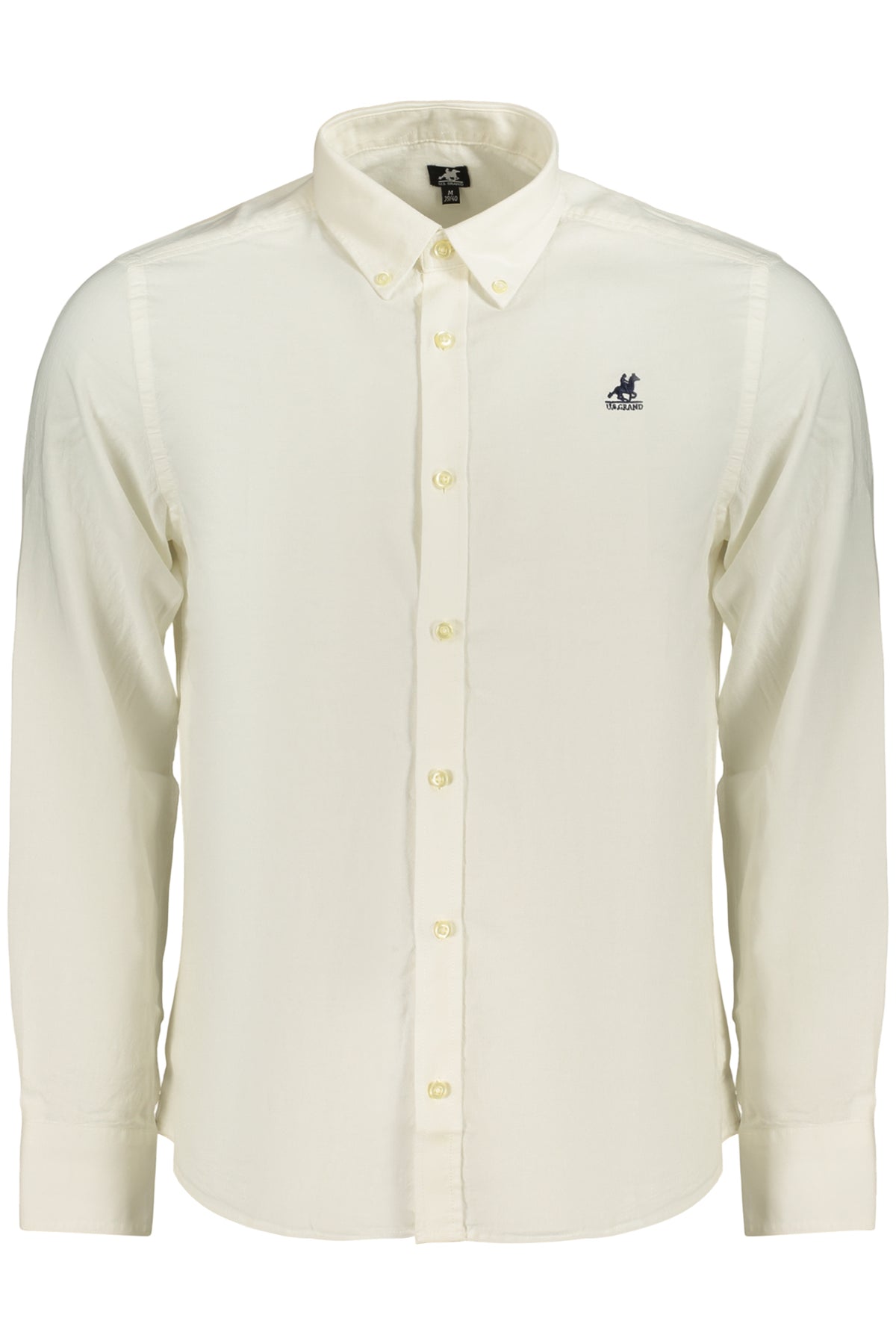 U.S. GRAND CAMICIA MANICHE LUNGHE UOMO BIANCO