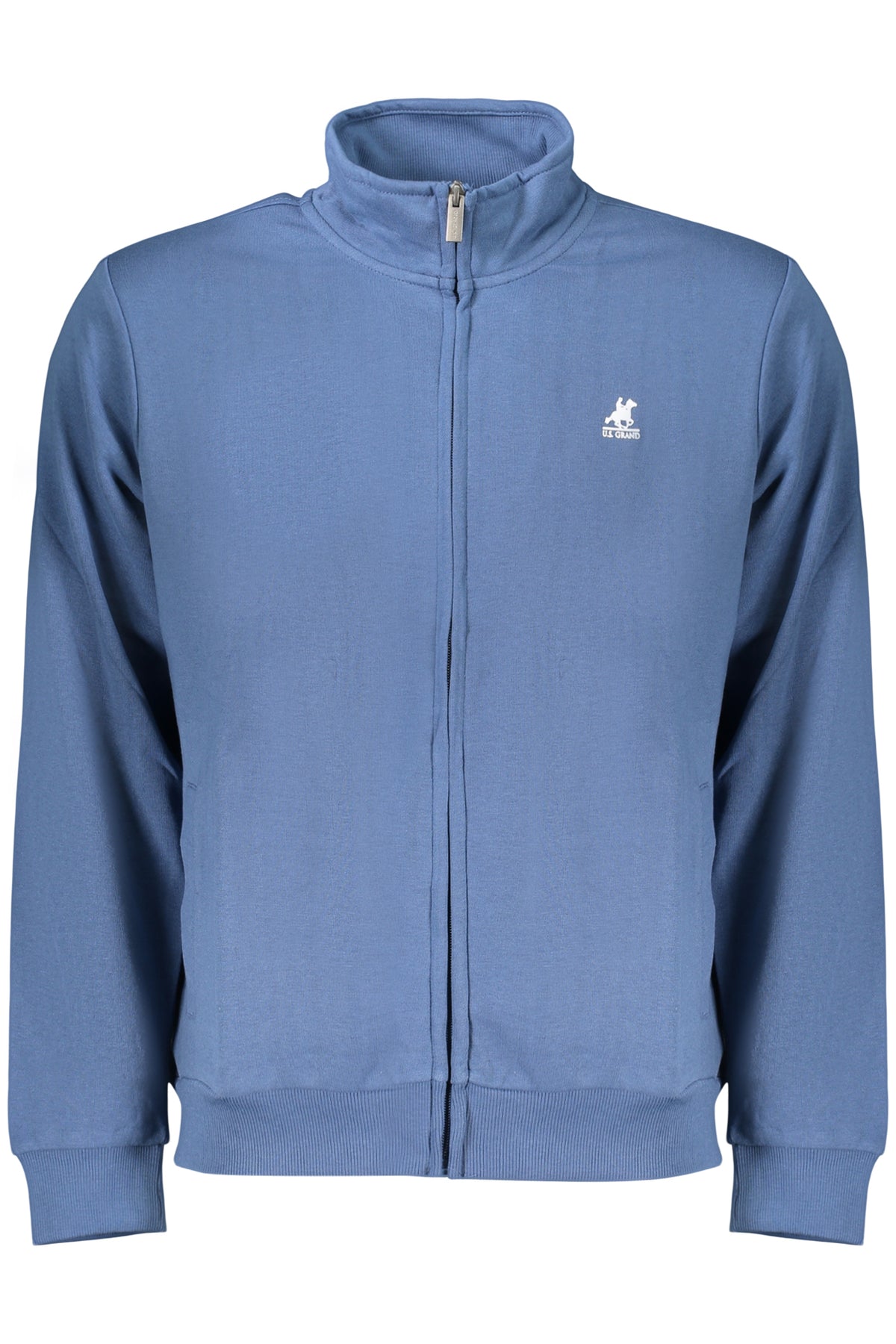 U.S. GRAND FELPA CON ZIP UOMO BLU