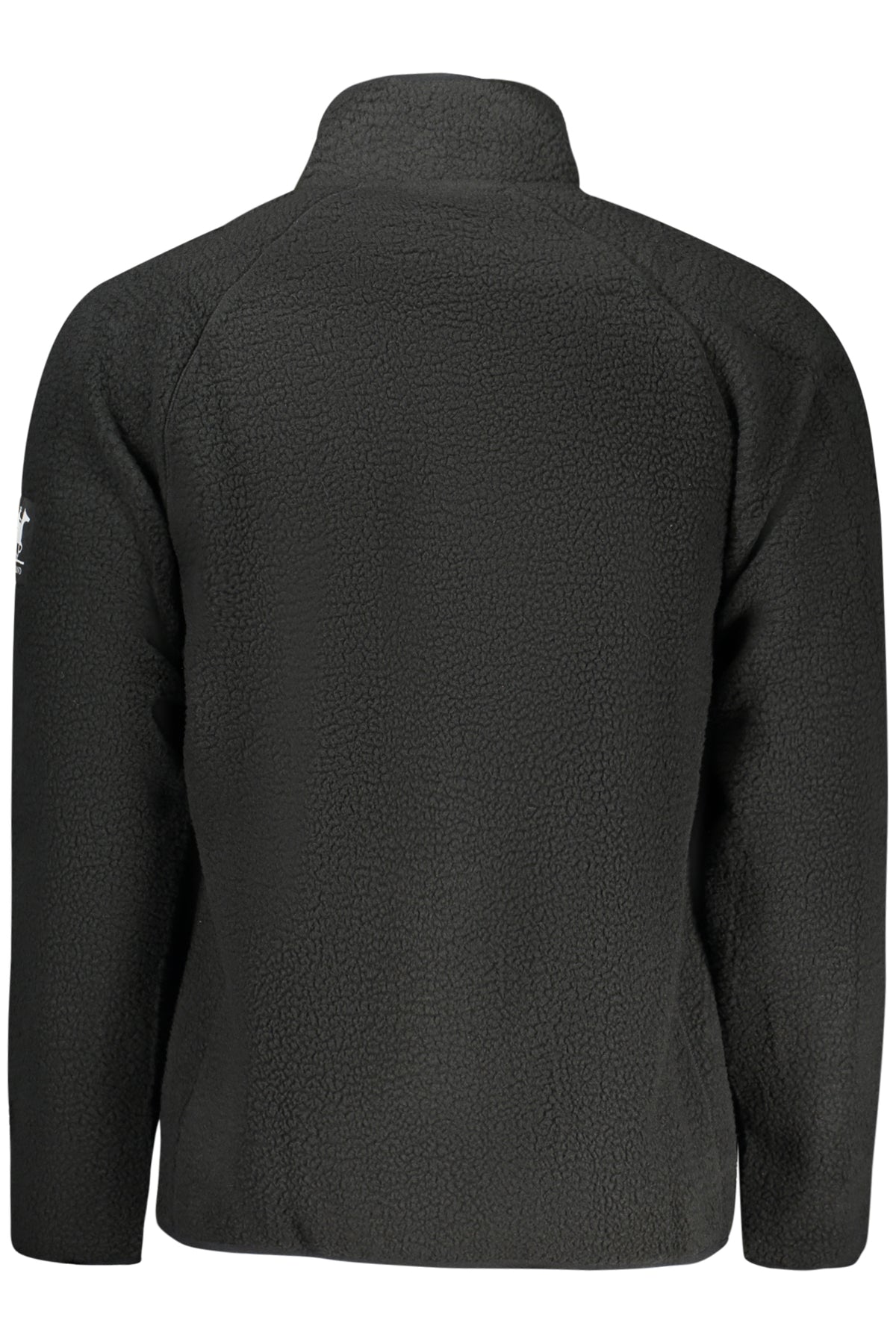 U.S. GRAND FELPA CON ZIP UOMO NERO