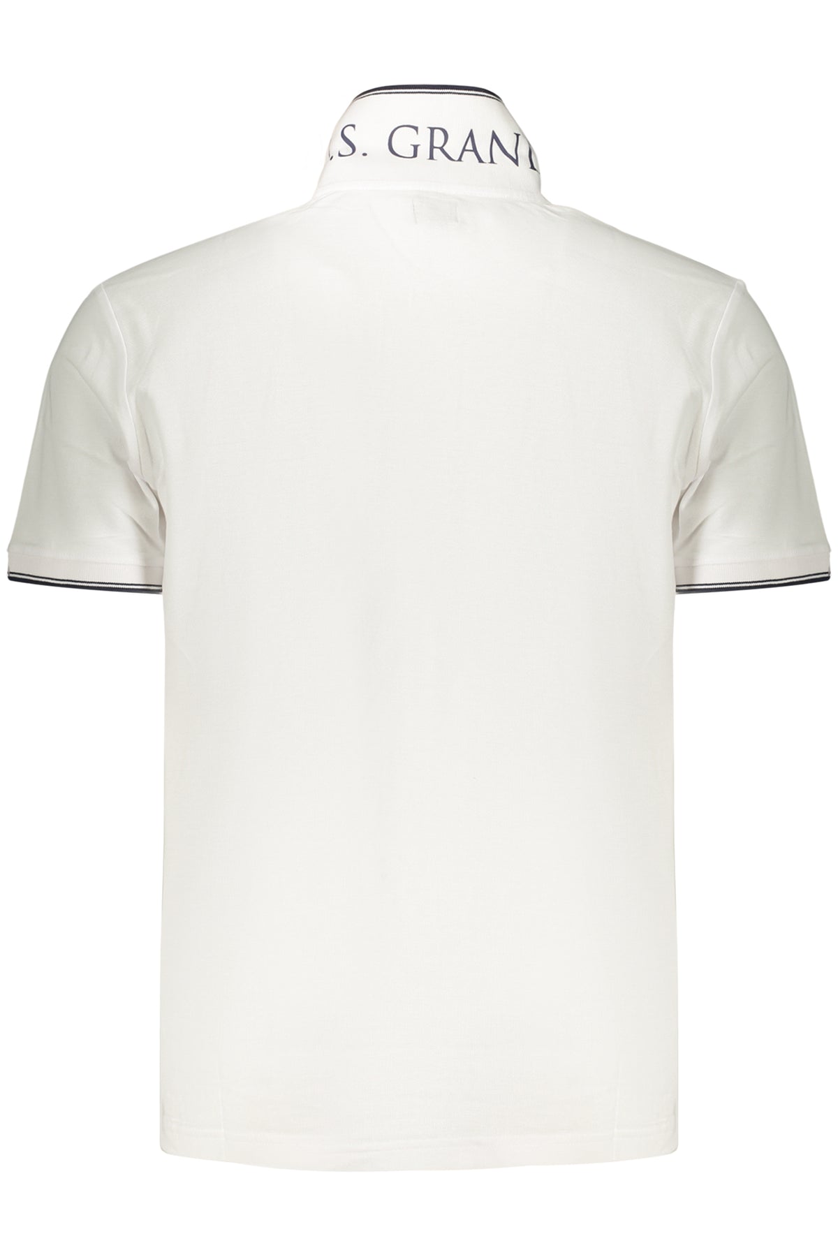 U.S. GRAND POLO MANICHE CORTE UOMO BIANCO