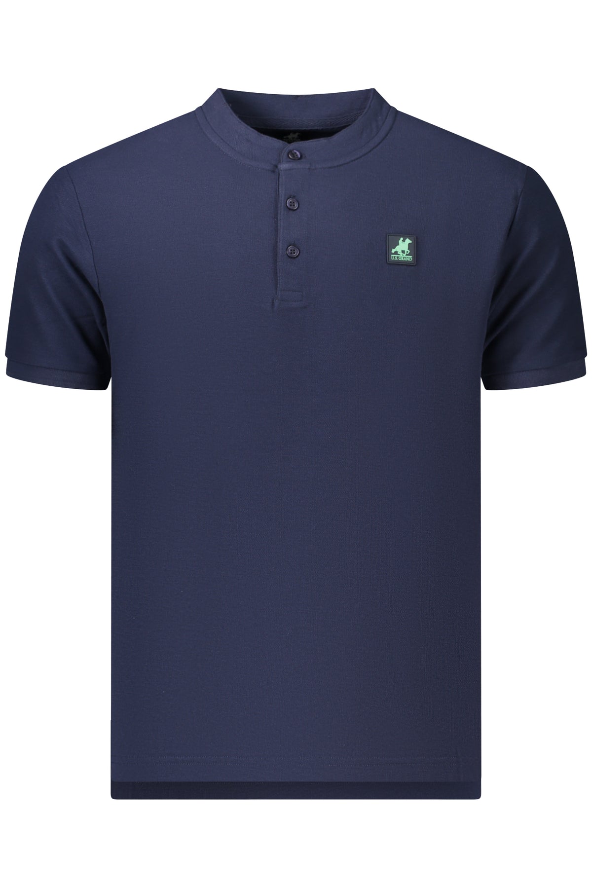 U.S. GRAND POLO MANICHE CORTE UOMO BLU