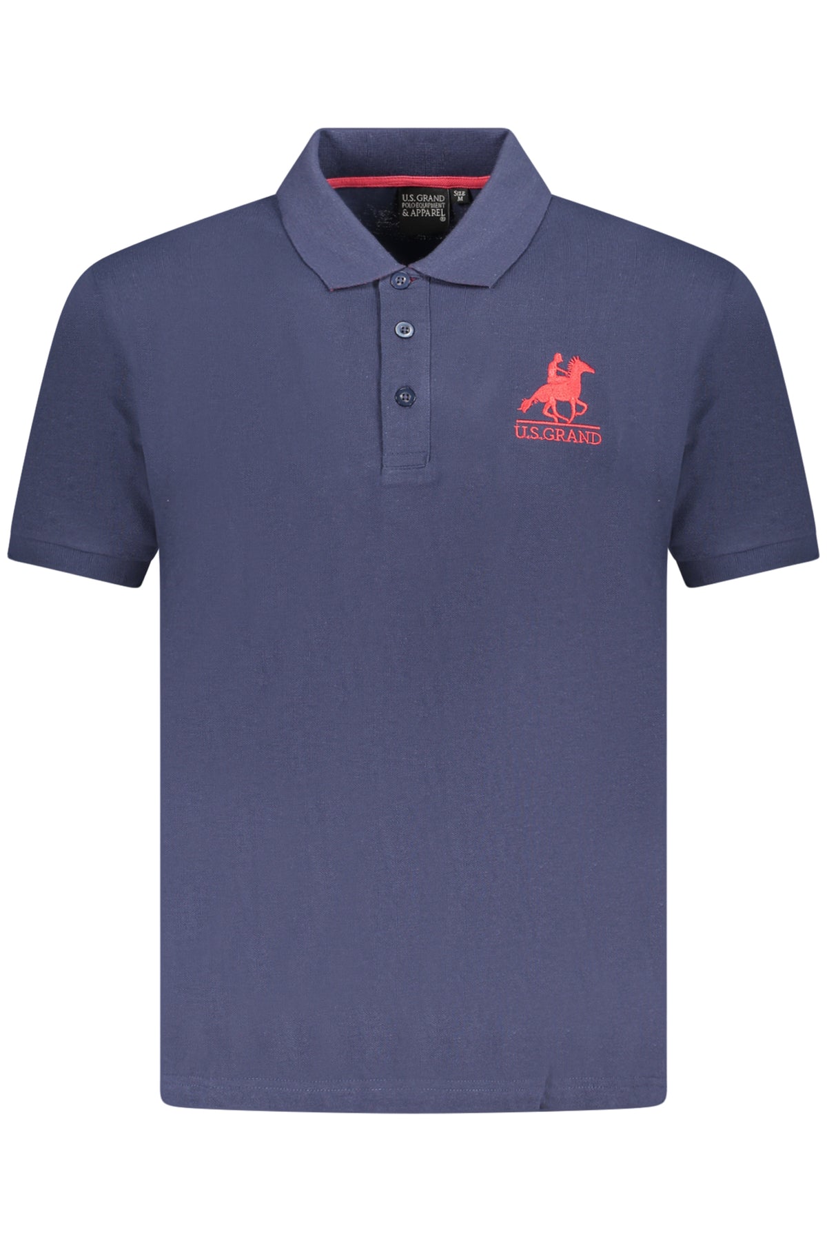 U.S. GRAND POLO MANICHE CORTE UOMO BLU