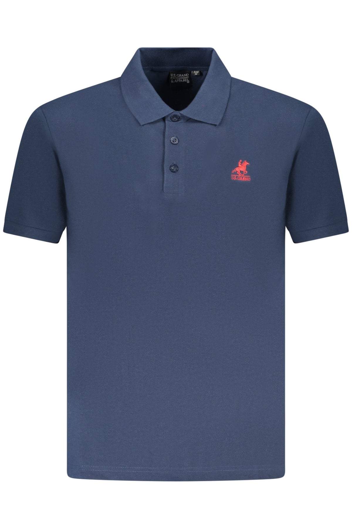 U.S. GRAND POLO MANICHE CORTE UOMO BLU