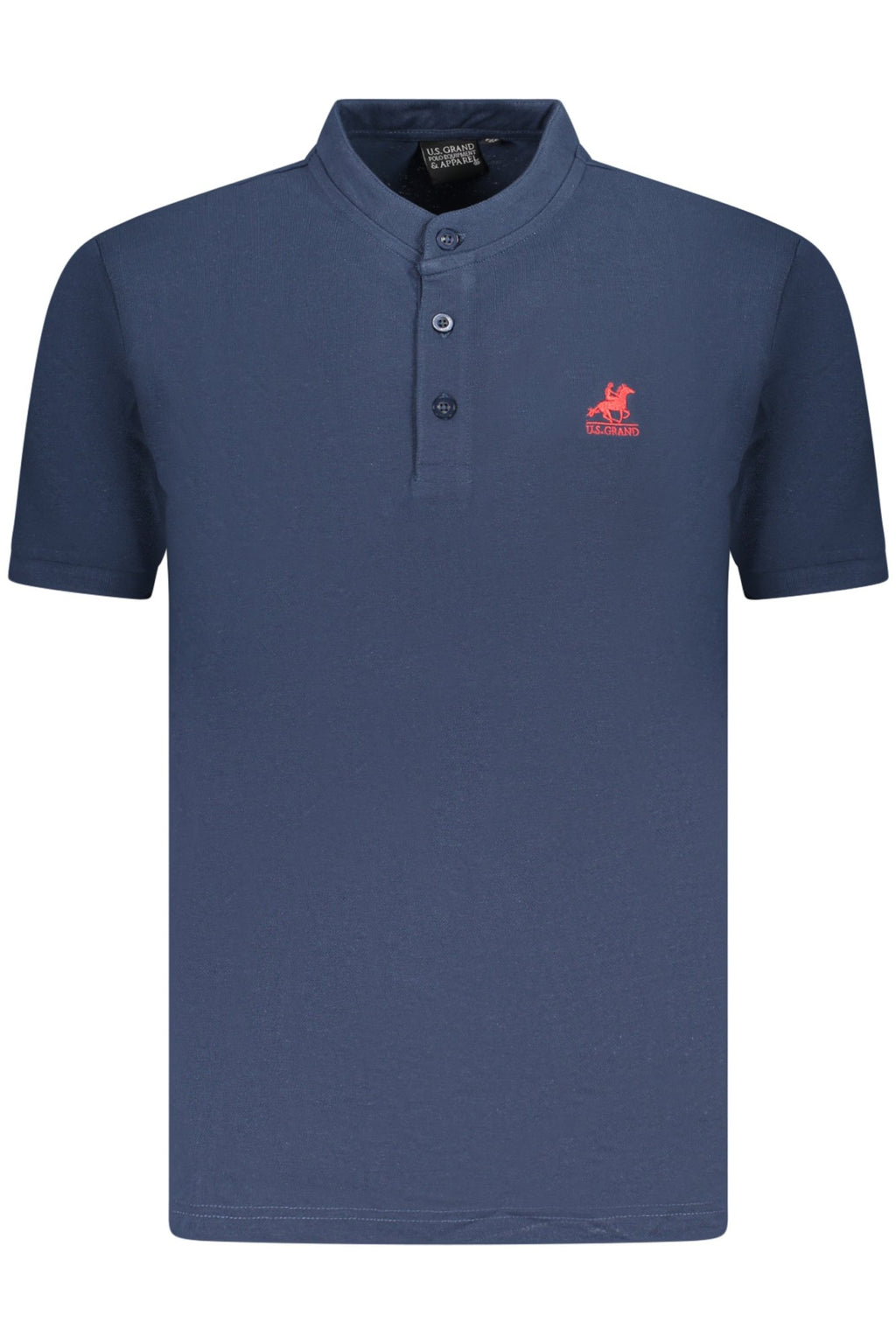 U.S. GRAND POLO MANICHE CORTE UOMO BLU