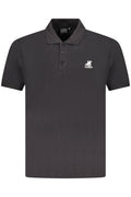 U.S. GRAND POLO MANICHE CORTE UOMO NERO