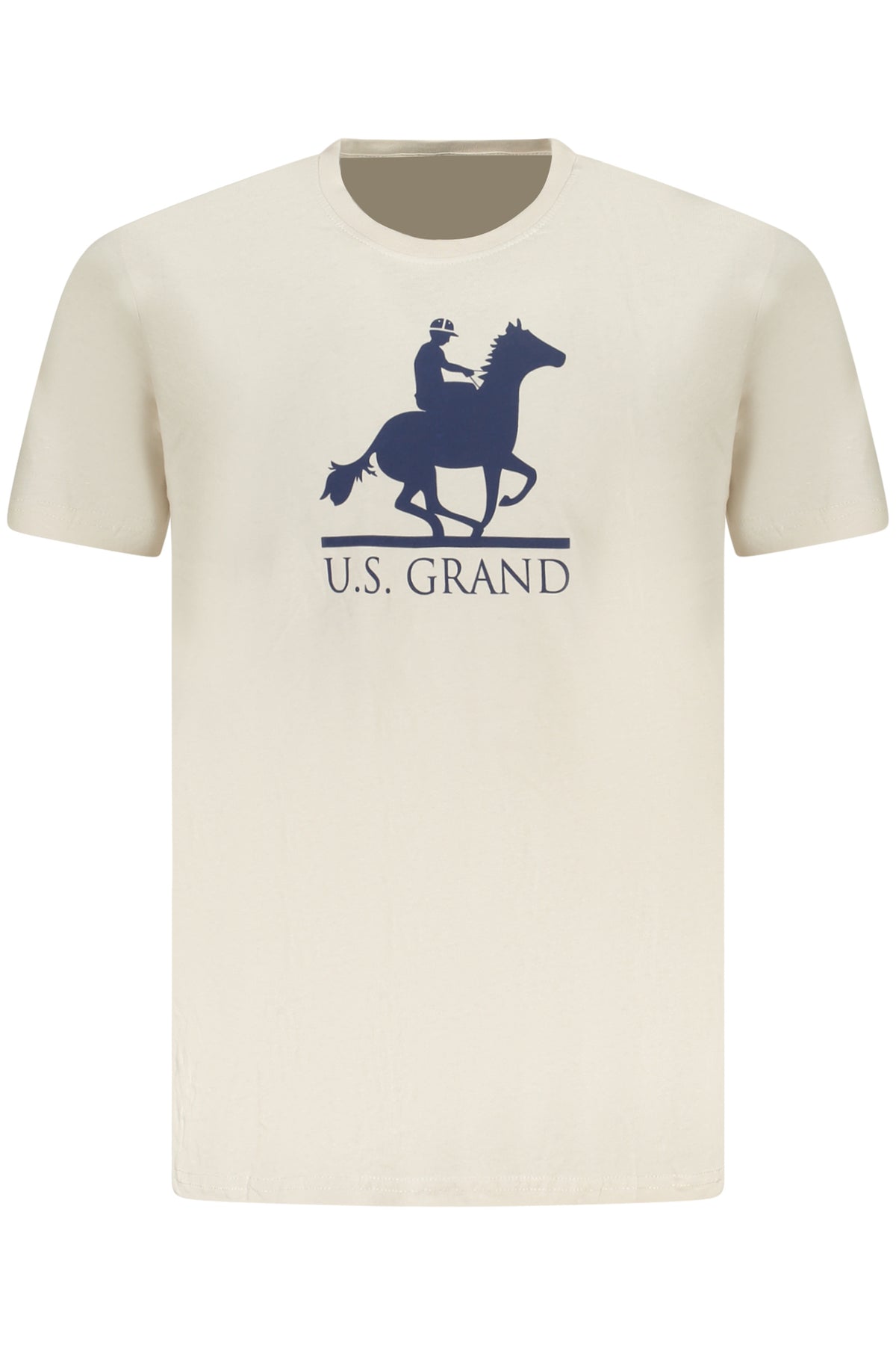U.S. GRAND T-SHIRT MANICHE CORTE UOMO BEIGE