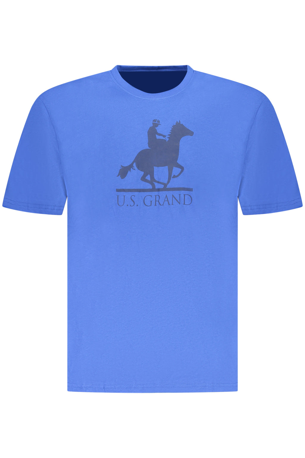 U.S. GRAND T-SHIRT MANICHE CORTE UOMO BLU