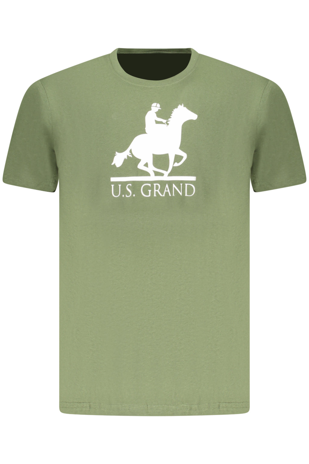 U.S. GRAND T-SHIRT MANICHE CORTE UOMO VERDE