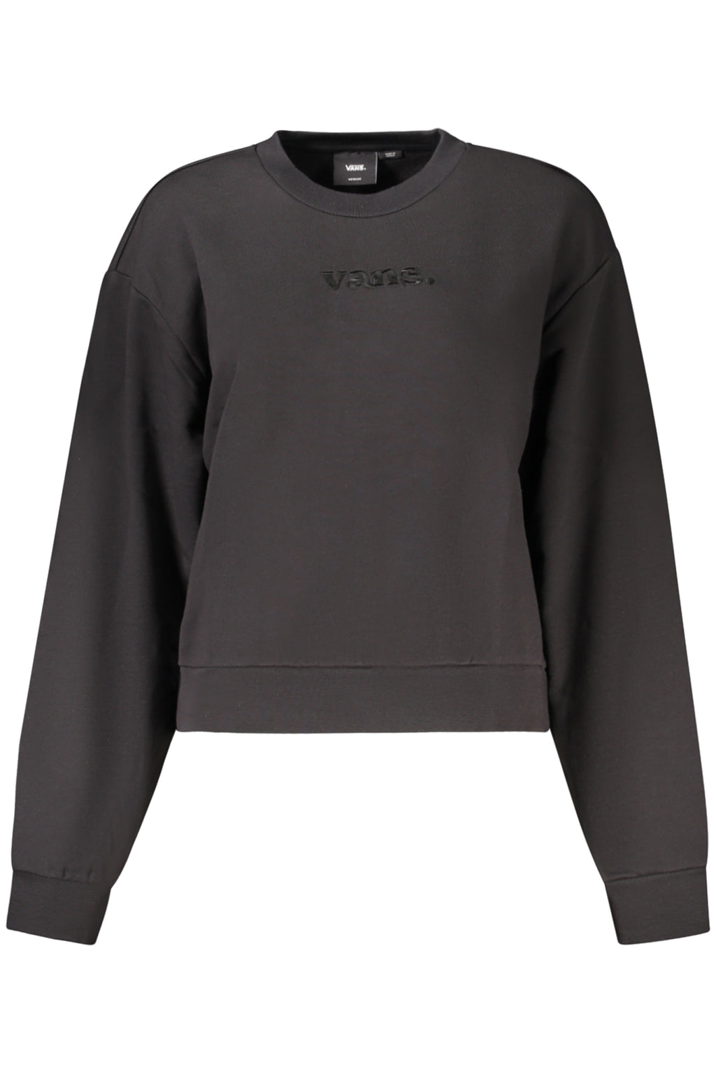 VANS FELPA SENZA ZIP DONNA NERO