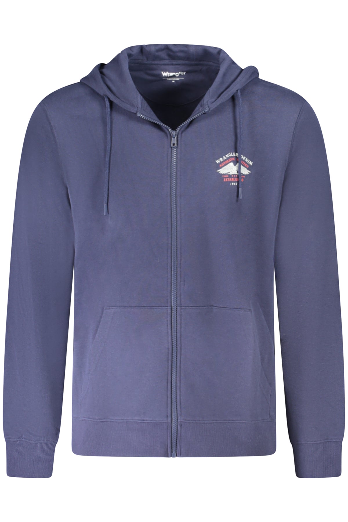 WRANGLER FELPA CON ZIP UOMO BLU